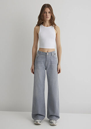 Malibu Kolej Açık Gri Jean Pantolon 1010152-89199