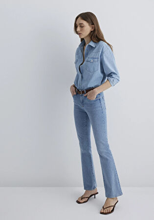 Molly Premium Blue Açık Mavi Jean Pantolon 1013689190