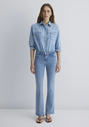 Molly Premium Blue Açık Mavi Jean Pantolon 1013689190