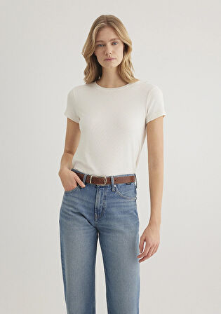 Ekru Tişört 1612904-80194