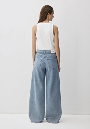 Siena Iconic Gölgeli Indigo Mavisi Jean Pantolon 1010763-89246