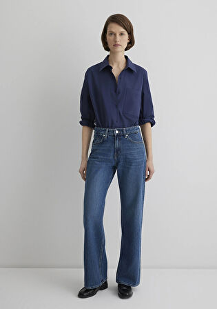 Taylor Iconic Koyu Mavi Jean Pantolon 1010840-89582