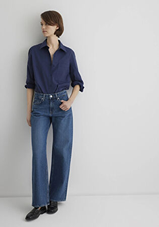 Taylor Iconic Koyu Mavi Jean Pantolon 1010840-89582
