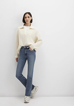 Vıola Koyu Mavi Jean Pantolon 101048-89176