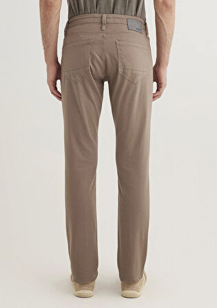 Marcus Kahverengi Comfort Gabardin Pantolon 0035189452