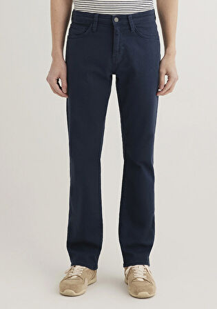 Martin Koyu Lacivert Comfort Gabardin Pantolon 0037889451
