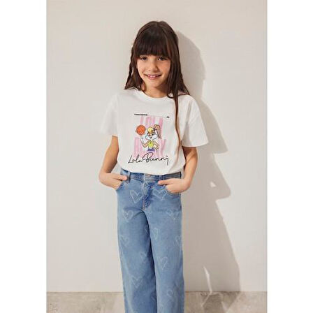 LOLA BUNNY BASKILI TİŞÖRT