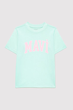 Mavi Kız Çocuk T Shirt 7610109-71643
