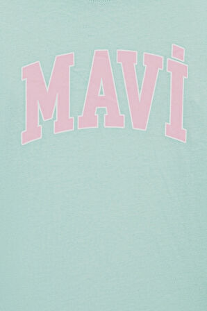 Mavi Kız Çocuk T Shirt 7610109-71643