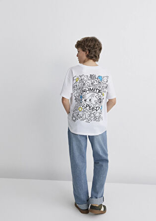 Sonic Baskılı Tişört 6610306-620