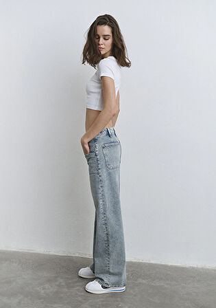 Margot 90lar Vintage Açık Mavi Jean Pantolon 1010936-89258