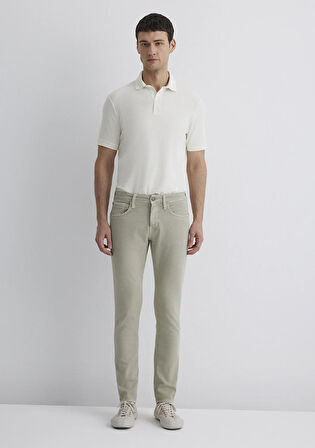 James Soluk Yeşil Comfort Gabardin Pantolon 0042489454