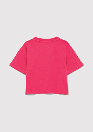 Mavi Jeans Baskılı Pembe Tişört 7610286-71111