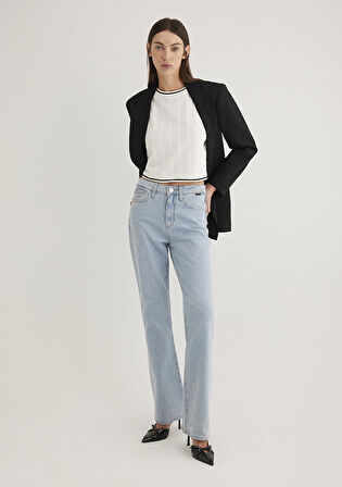 Bliss Mavi Premium Buz Mavi Jean Pantolon 101437-89191