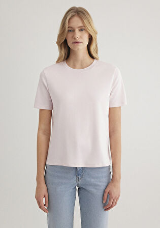 Pembe Basic Tişört 1612916-89200
