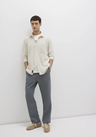Gri Jogger Pantolon 0010193-80889