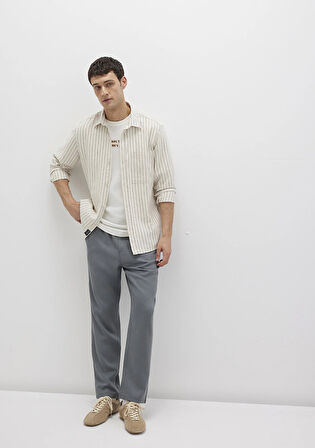 Gri Jogger Pantolon 0010193-80889