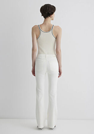 Sierra Gold Premium Kırık Beyaz Jean Pantolon 1010578-89774