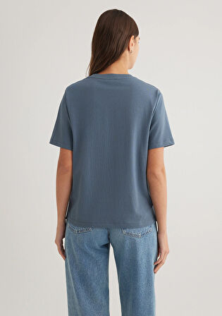 Mavi Jeans Baskılı Antrasit Tişört 1612421-80932