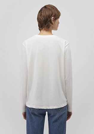 Uzun Kollu Basic Tişört 1613038-70057