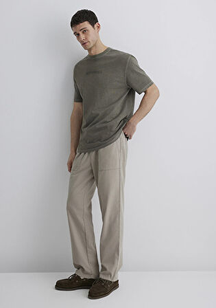 Bej Kargo Pantolon 0010156-80697