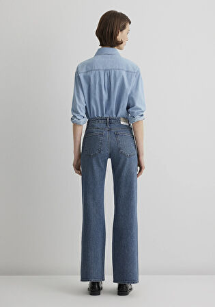 Ibiza All Blue Puslu Koyu Mavi Jean Pantolon 1010530-89935