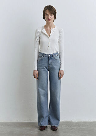 Malibu All Blue Indigo Mavisi Jean Pantolon 1010152-89937