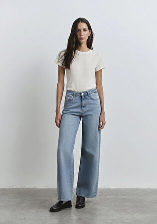 Malibu Real Blue Indigo Mavisi Jean Pantolon 1010152-89937