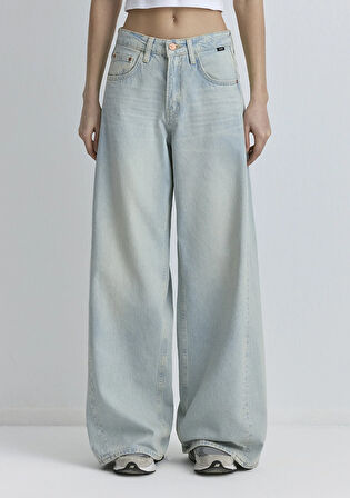 Miami Iconic Puslu Açık Mavi Jean Pantolon 1010727-89942