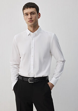 Easy Care Beyaz Gömlek 0211571-620