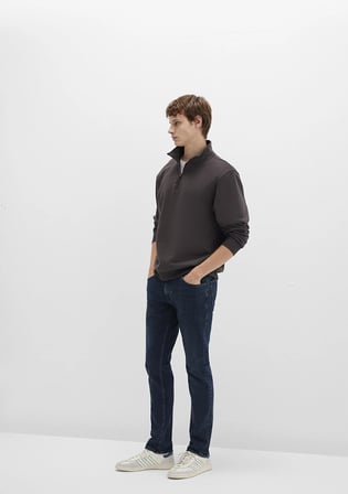 Jake 90lar TOKK Mürekkep Mavi Jean Pantolon 0042282944