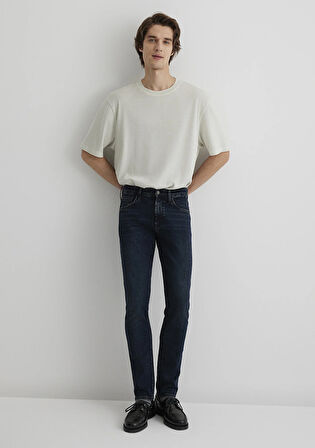 Jake 90lar TOKK Mürekkep Mavi Jean Pantolon 0042282944