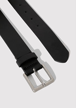 Siyah Suni Deri Kemer 0911876-900