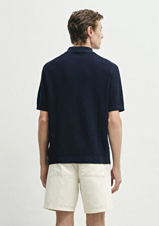 Lacivert Triko Polo 0710306-70488