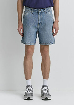 Rotterdam Mv91 Street İndigo Mavisi Jean Şort 0410185-89128