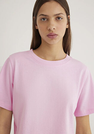 Pembe Crop Tişört 1613072-71117
