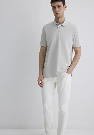 Gri Polo Tişört 0612633-70074