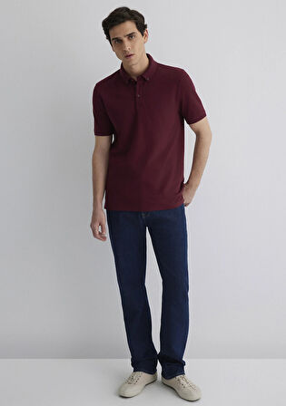 Bordo Polo Tişört 063247-70394