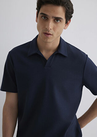 Lacivert Polo Tişört 0612618-70490