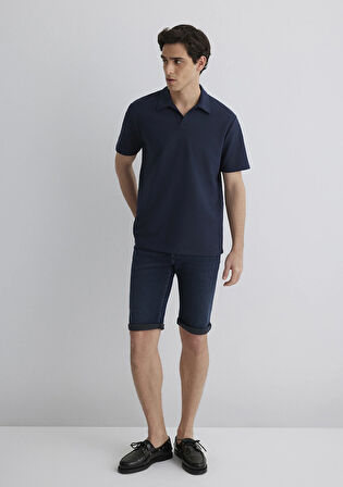 Lacivert Polo Tişört 0612618-70490