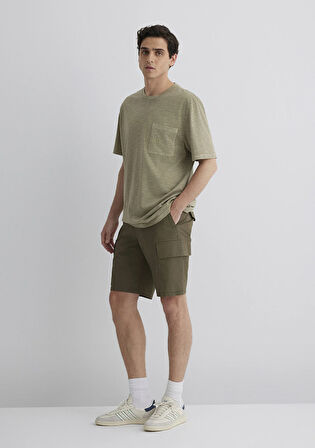 Haki Kargo Şort 0410262-80769