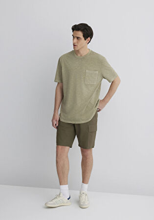 Haki Kargo Şort 0410262-80769