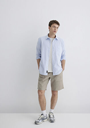 Bej Kargo Şort 0410269-80697