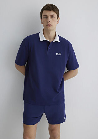 Lacivert Polo Tişört 0612608-70496