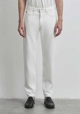London Classic Denim Ekru Jean Pantolon 0010172-89657