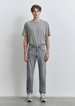 London Classic Denim Buz Gri Jean Pantolon 0010172-89658