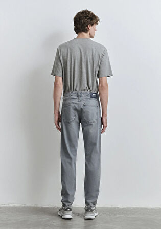 London Classic Denim Buz Gri Jean Pantolon 0010172-89658