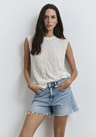 Heidi 90lar Vintage Açık Mavi Jean Şort 1410057-89743