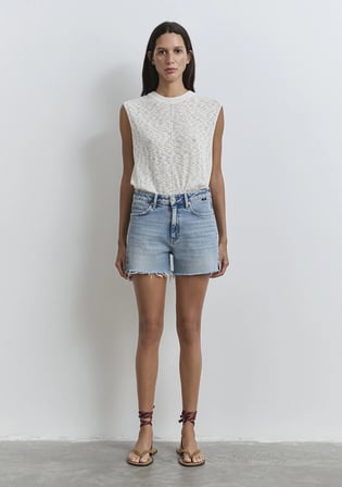 Heidi 90lar Vintage Açık Mavi Jean Şort 1410057-89743