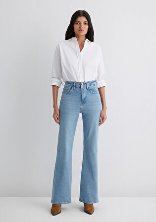 Los Angeles Mavi Premium Açık Mavi Jean Pantolon 1010349-90442